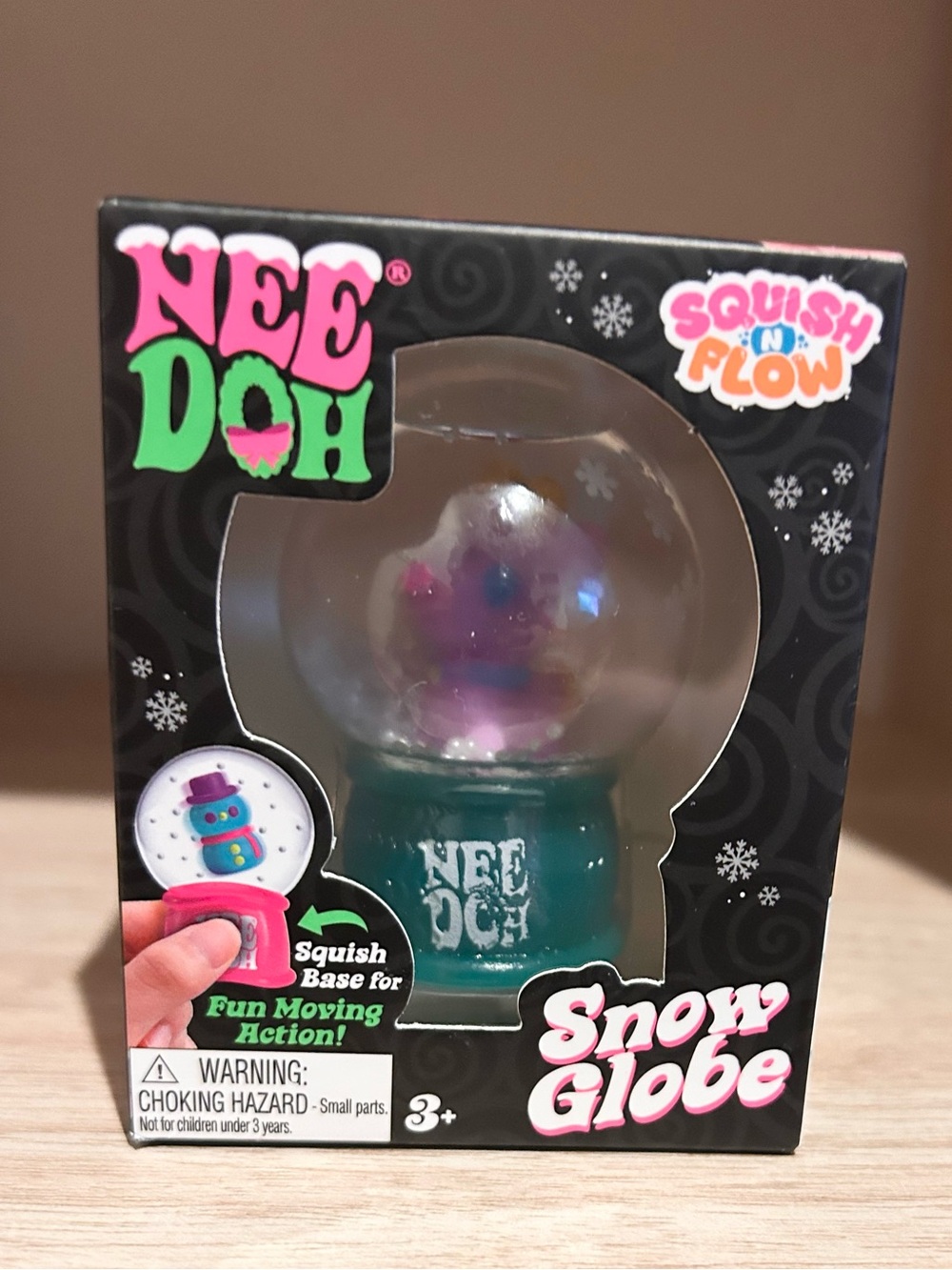 RARE NEEDOH Snow Globe - Rudy the Reindeer